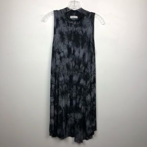 Ginger G Sleeveless Tie Dye Swing Dress Sz Large